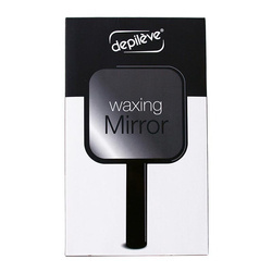 Depileve – czarne lusterko salonowe